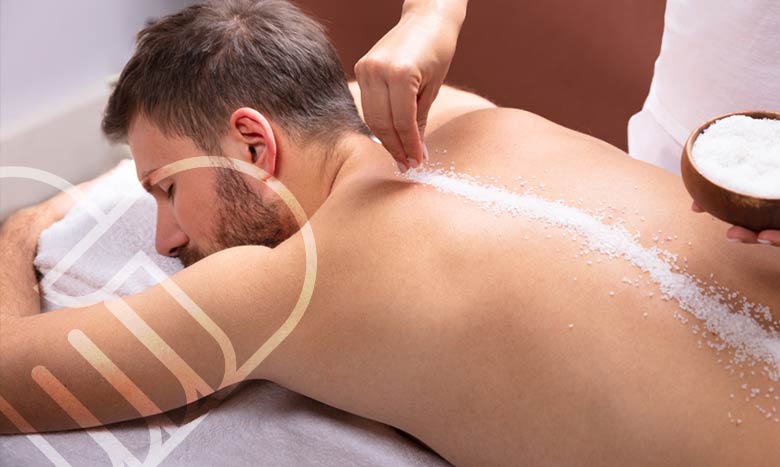اسکراب بدن خانگی